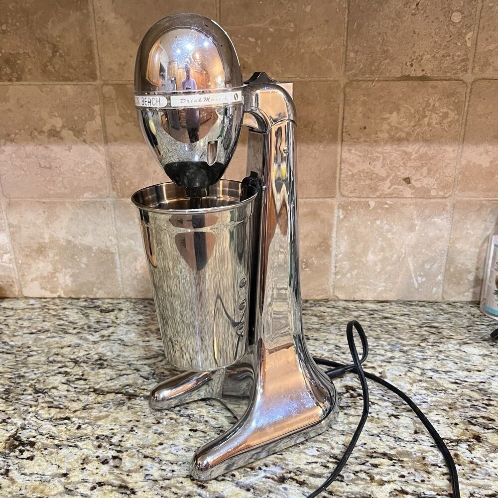Hamilton Beach 730C Classic DrinkMaster Milkshake Mixer Chrome